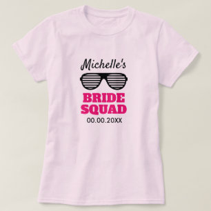 Bride Squad t shirten voor bacheloretpartijpersone T-shirt