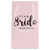 Bride Squad, Team Bride, Chic Modern Wedding Party Klein Cadeauzakje (Voorkant)
