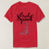 Bride Squad Tees Wedding Anniversary Bride (Design voorkant)