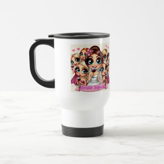 Bride Squad Travel Mug Reisbeker (Links)