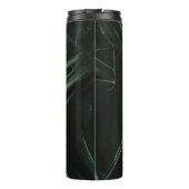 Bride Squad | Tropisch palms Bachelorette-monogram Thermosbeker (Achterkant)