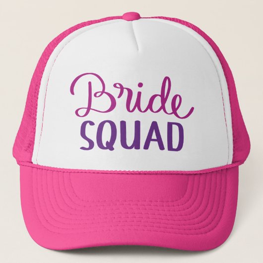 Bride Squad Trucker Pet (Voorkant)