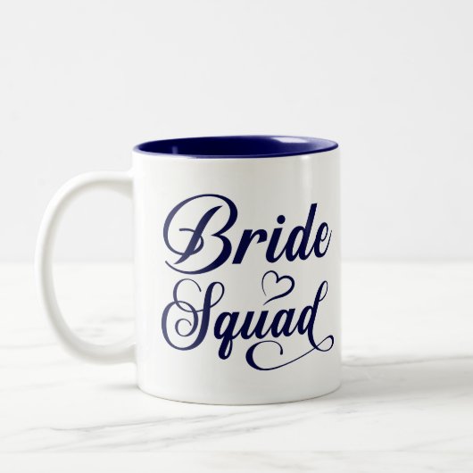 Bride Squad Tweekleurige Koffiemok (Links)