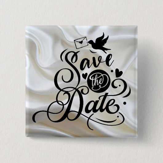 Bride-Square Button (Voorkant)