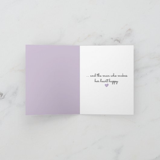 Bride Stick Girl met Sneakers en Daisies Kaart (Binnen)