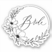 bride sticker (Voorkant)