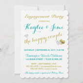 Bride Summer Lovin Blauwgroen Blue Soiree Lawn Par Kaart (Achterkant)