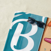 Bride Summer Seashore Vibes Flip-Flops Wedding Strandlaken (In situ)