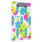 BRIDE & Surfer Flower Power Girl Retro Party Klembord (Rechts)