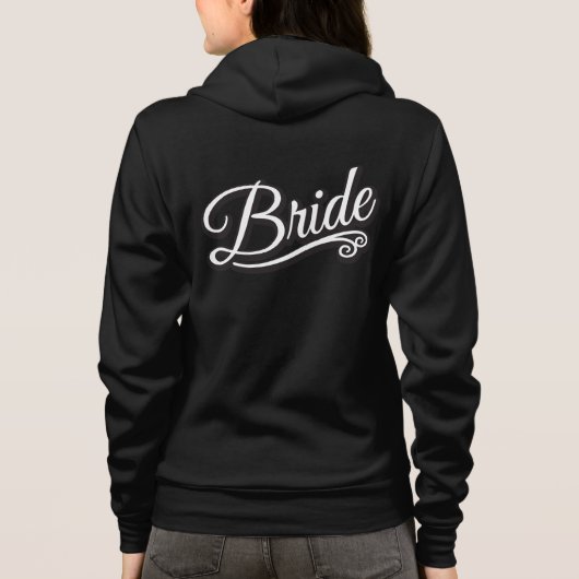 Bride Sweat Shirt zwart (Achterkant)