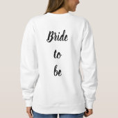 Bride sweatshirt (Achterkant)