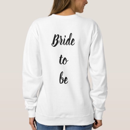 Bride sweatshirt (Achterkant)