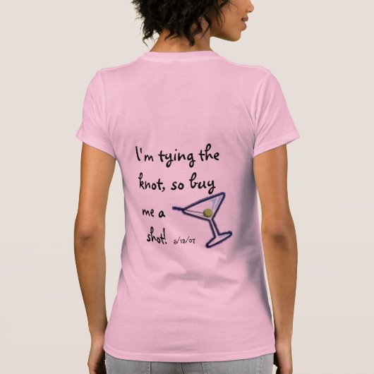 Bride T-shirt (Achterkant)