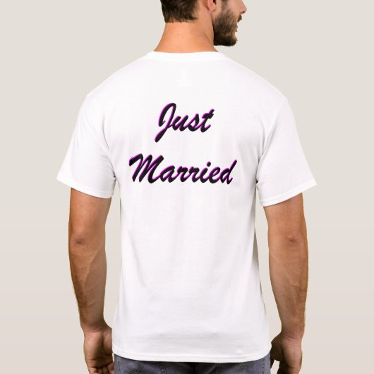 Bride T-shirt (Achterkant)