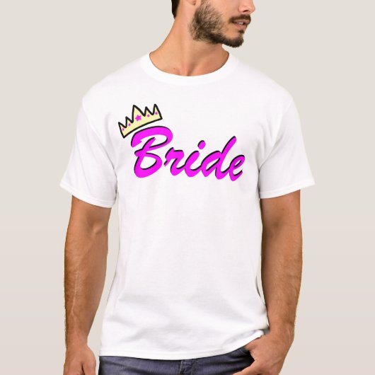 Bride T-shirt (Voorkant)
