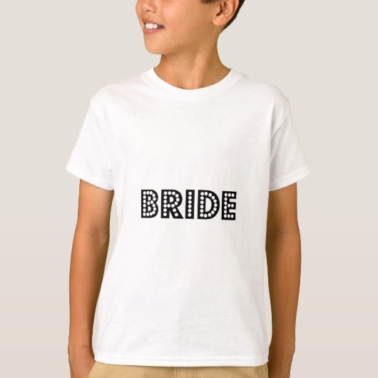 Bride T-shirt (Voorkant)