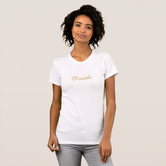 Bride T-shirt (Voorkant volledig)