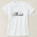 Bride T-shirt<br><div class="desc">Bride T-shirt   © 2008 Fotografie en design by TDSwhite in ArtisticPostage.</div>