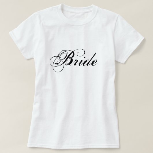 Bride T-shirt (Design voorkant)