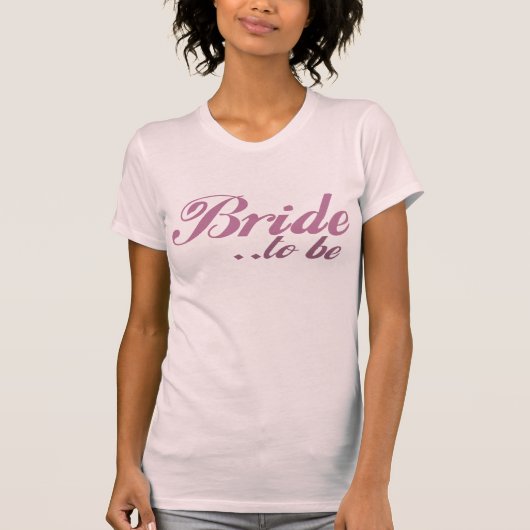 Bride T-shirt (Voorkant)