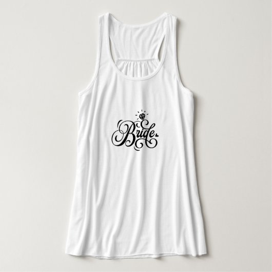 Bride Tanktop (Design voorkant)