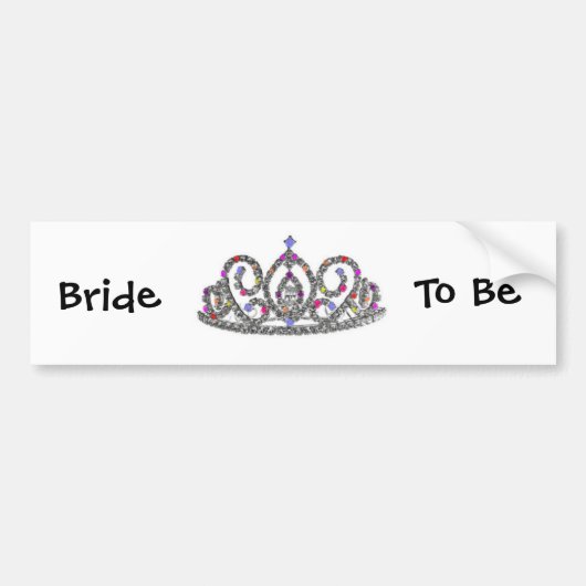 Bride te ontvangen bumpersticker (Voorkant)