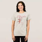 Bride te ontvangen Tri-Blend shirt (Voorkant volledig)