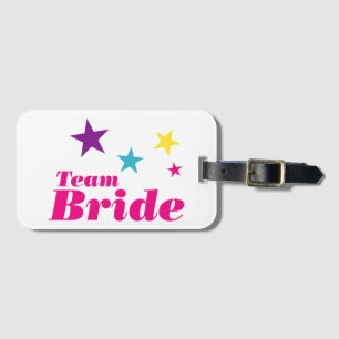 Bride-team Bagagelabel