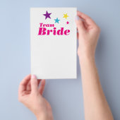 Bride-team Flyer (Hand)