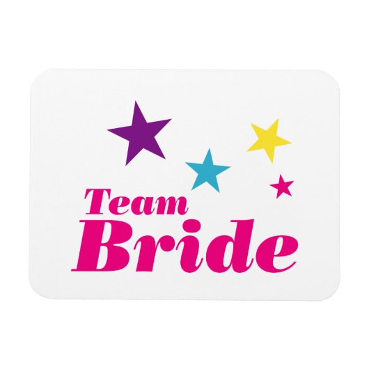 Bride-team Magneet (Horizontaal)