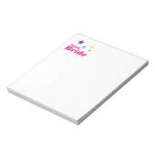 Bride-team Notitieblok (Linkerzijde)