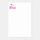 Bride-team Post-it® Notes (Voorkant)