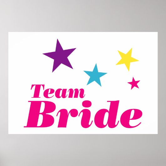 Bride-team Poster (Voorkant)