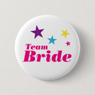 Bride-team Ronde Button 5,7 Cm