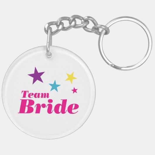 Bride-team Sleutelhanger (Achterkant Links)