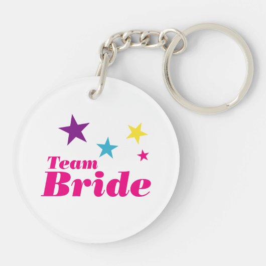 Bride-team Sleutelhanger (Achterkant)