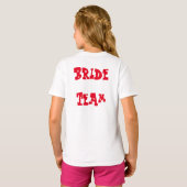 Bride-team T-shirt (Achterkant volledig)