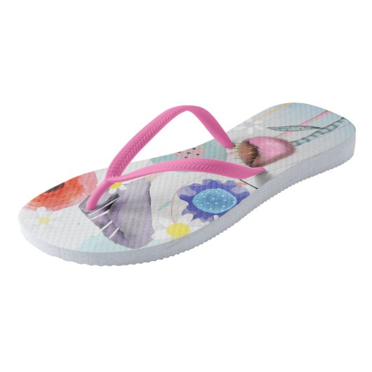 Bride Teenslippers (Schuin)