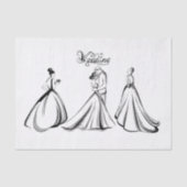 Bride Tissuepapier (Voorkant)