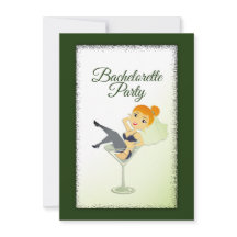 Bride to be Bachelorette Party Invitation