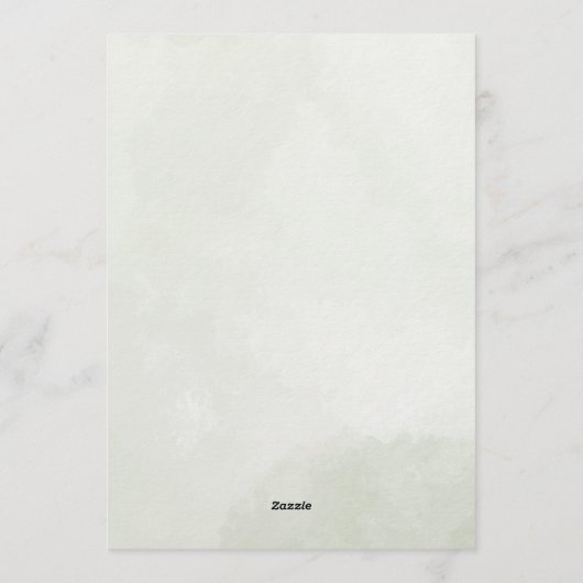 Bride-to-Be Bridal Shower  - Two Cups of Tea Theme Kaart (Achterkant)