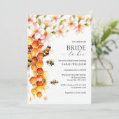 Bride to Be Bruids Douche Uitnodiging (Staand voorkant)