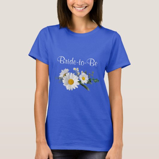 Bride-to-be, bruine bruidsmaisjes, T-Shirt (Voorkant)