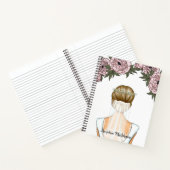 Bride to be - Future Mrs Notebook (Blonde Bride) Notitieboek (Binnen)