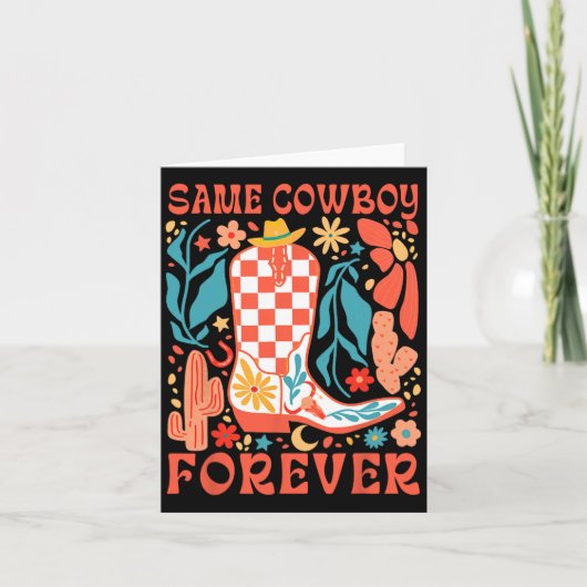 Bride to be Howdy Western Bachelorette Zelfde Cowb Kaart (Voorkant)