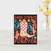 Bride to be Howdy Western Bachelorette Zelfde Cowb Kaart (Gele Bloem)
