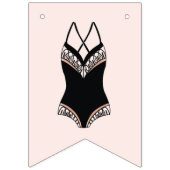 Bride to be Lingerie Bridal Bachelorette Vlaggetjes (Tweede vlag)