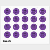 Bride to be ronde sticker (Vel)