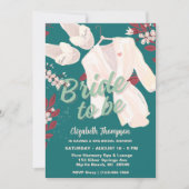 Bride to Be Spa Vrijgezellenfeest Kaart (Voorkant)