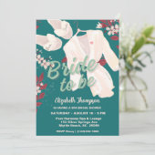 Bride to Be Spa Vrijgezellenfeest Kaart (Staand voorkant)